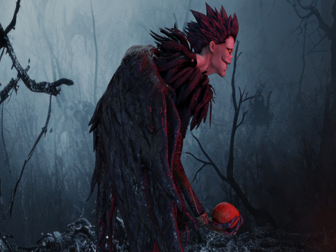 Ryuk Death Note 3D Model