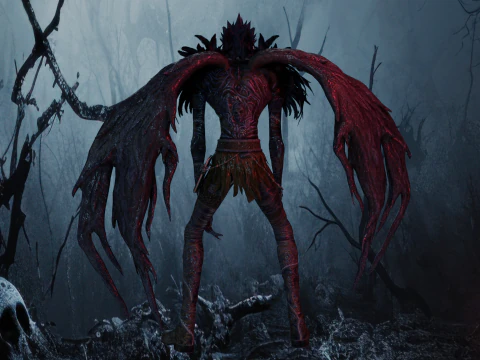 Ryuk Death Note 3D Model