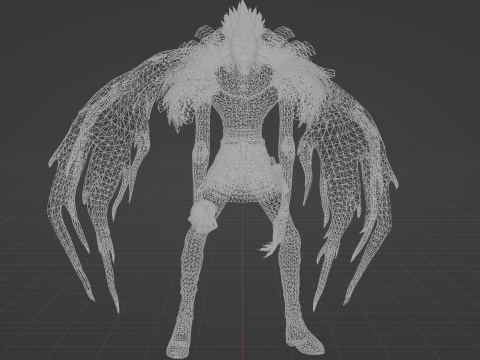 Ryuk Death Note 3D Model