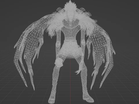 Ryuk Death Note 3D Model