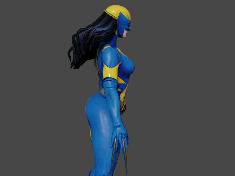 X23 Low-poly 3D Model