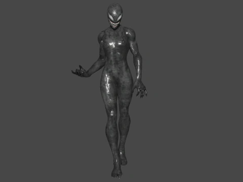Ona Venom Low-poly Model 3D