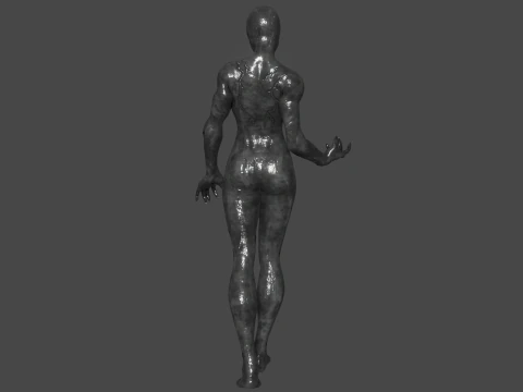 Lei Venom Low-poly Modello 3D