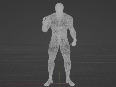 Яд Низкополигональная 3D Модель