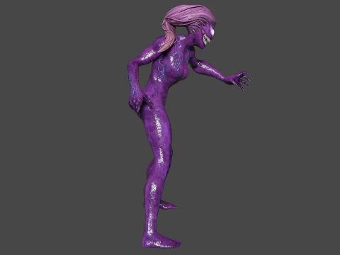 Agonia Low-poly Modelo 3D