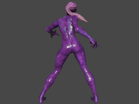 Agony Low-poly Modelo 3D