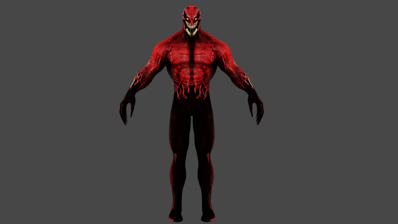 Toxin Low-poly 3Dモデル .c4d .max .obj .3ds .fbx .stl .blend