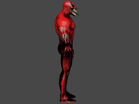 Toxin Low-poly 3Dモデル