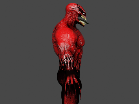 Toxin Low-poly 3Dモデル