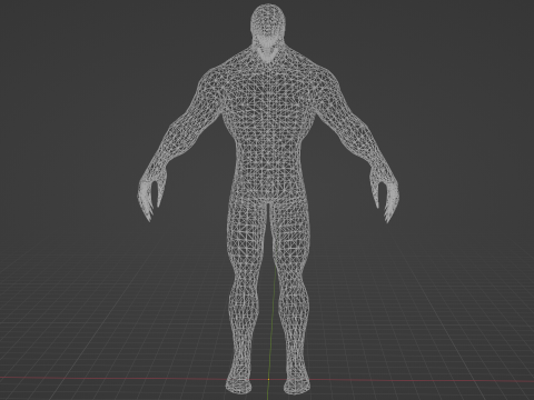 Toxin Low-poly 3Dモデル