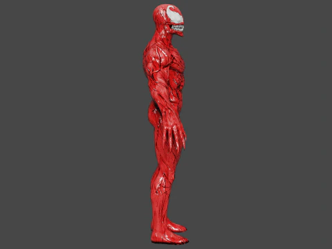 Carnage Low-poly 3D Model