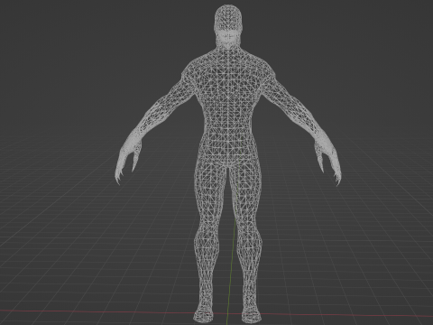 Carnage Low-poly 3D Model