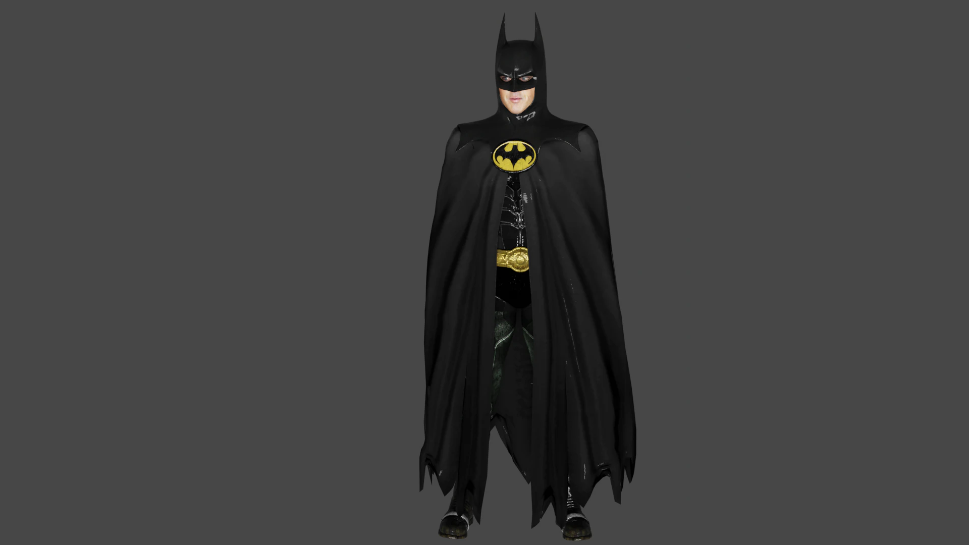 Batman Burton Verse 3D Model .c4d .max .obj .3ds .fbx .stl .blend 