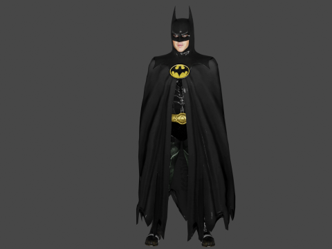 Batman Burton Verse 3D Model