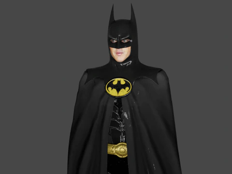 Batman Burton Verse 3D Model
