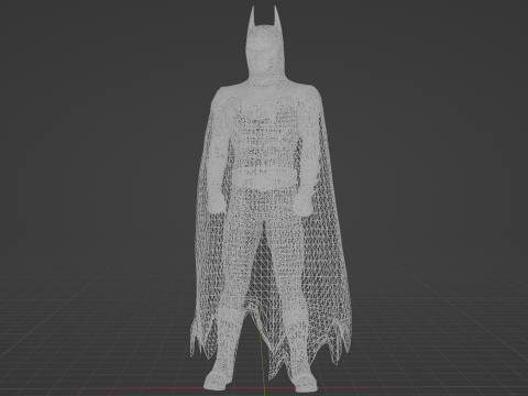 Batman Burton Verse 3D Model