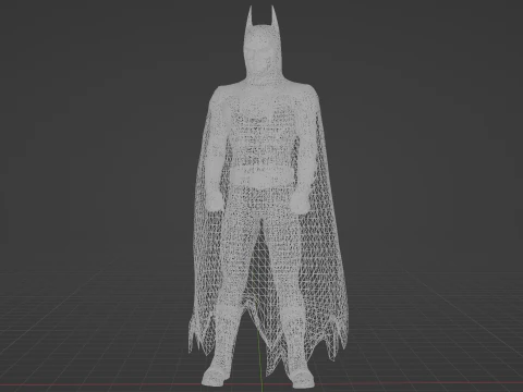 Batman Burton Verse 3D Model