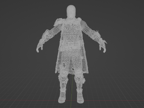 Magneto Low-poly 3D Model