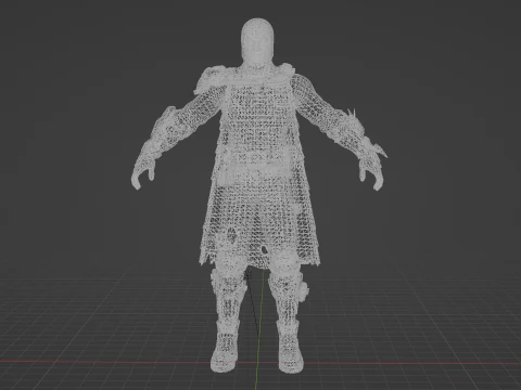 Magneto Low-poly 3D Model