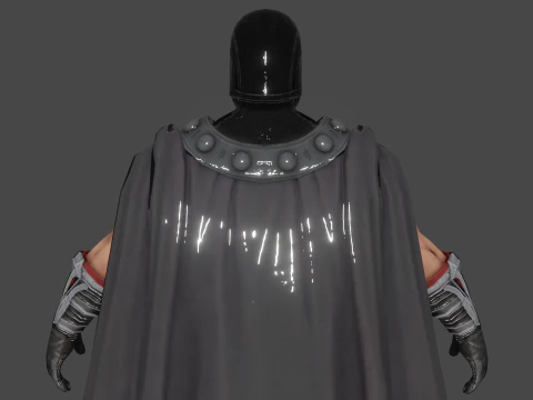 Магнето Низкополигональная 3D Модель