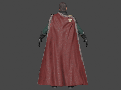 Secret Wars Doctor Strange Low-poly 3D मॉडल