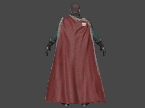 Secret Wars Doctor Strange Low-poly 3D Model