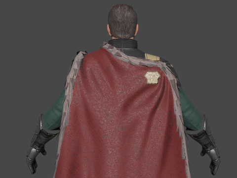 Secret Wars Doctor Strange Low-poly 3D Model
