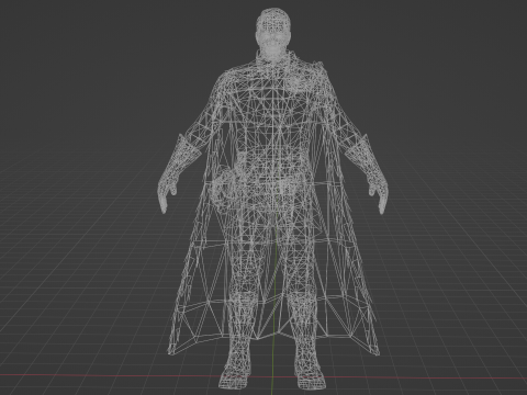 Secret Wars Doctor Strange Low-poly 3D मॉडल