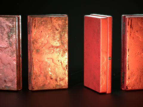 Fire Axe and Emergency Box 3D Модель