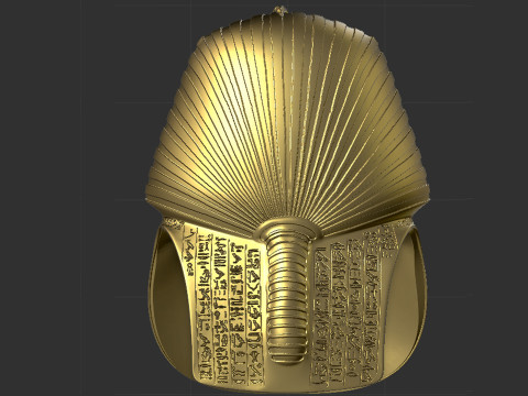 Original Tutankhamuns golden mask Modelo de impresión 3D