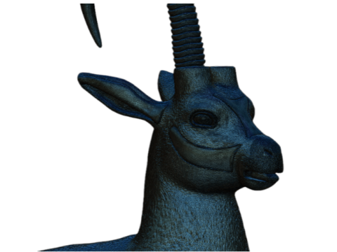 Unguent jar in the form of an ibex 3D 打印模型
