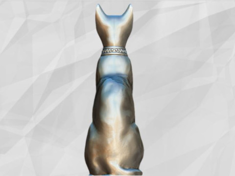 Bastet Ancient Egyptian God 3D printable model 3D Druckmodell