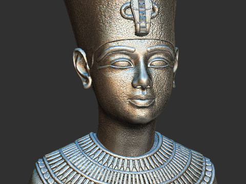 ISIS carrying Tutankhamun Modello di stampa 3D