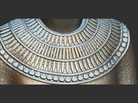 ISIS carrying Tutankhamun Modello di stampa 3D