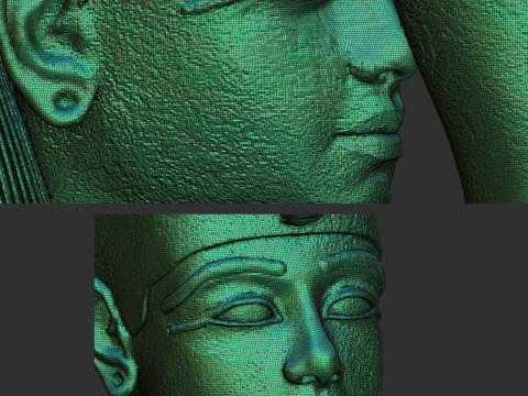 ISIS carrying Tutankhamun Modello di stampa 3D