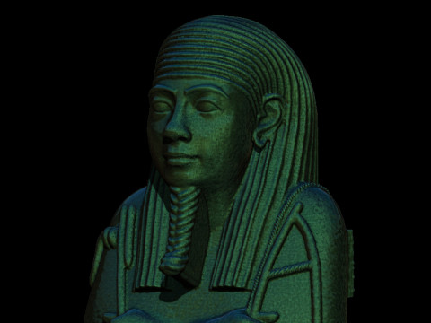 3D Ushabti figher full details Modello di stampa 3D