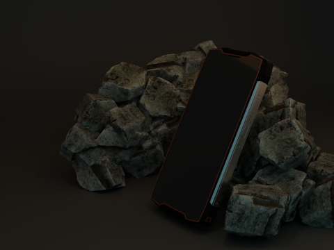 Phone Blackview bv 9300 pro 3D 모델