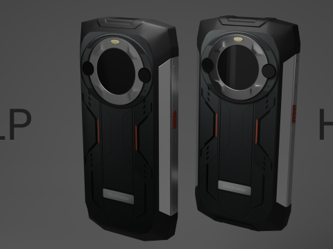 Phone Blackview bv 9300 pro 3D 모델