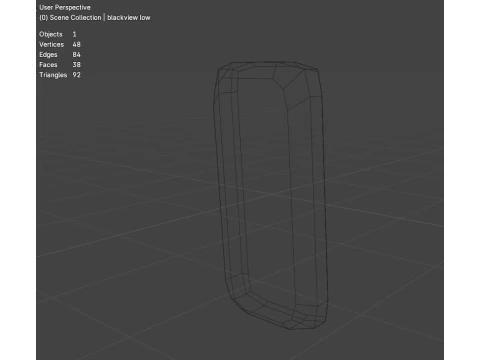 Phone Blackview bv 9300 pro 3D Model