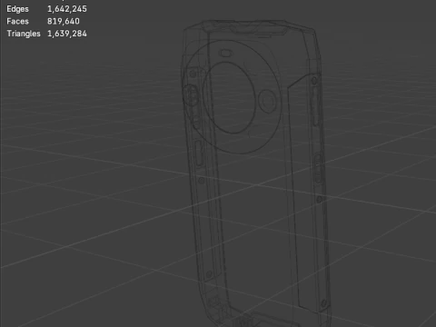 Phone Blackview bv 9300 pro 3D Model