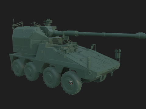 GTK BOXER RCH 155 3Dモデル