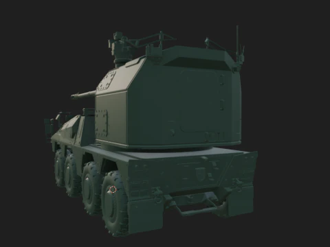 GTK BOXER RCH 155 3D Model