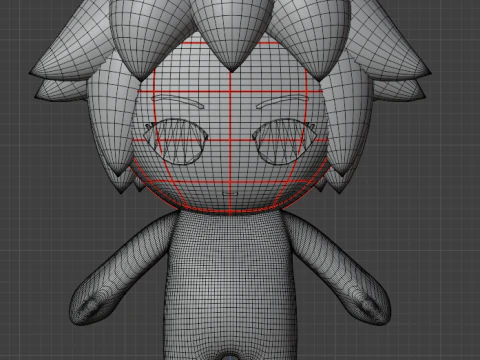 Plush 3D Model