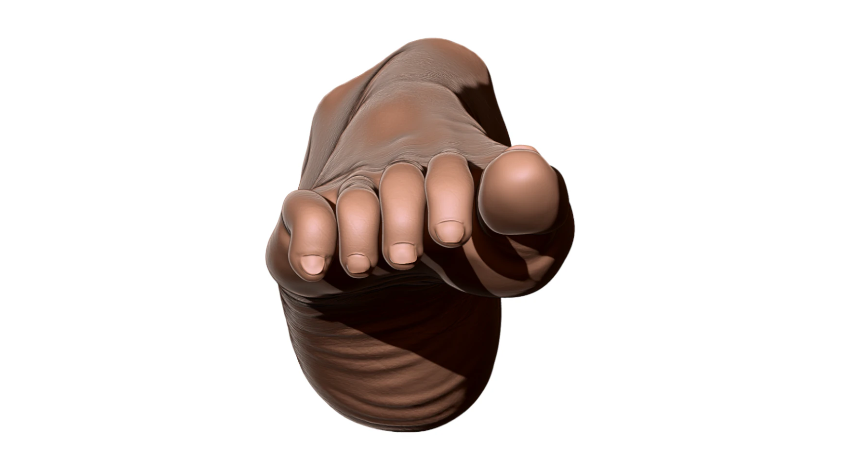 Female Foot - Printable - Scan Based 3D Print Model .c4d .max .obj .3ds .fbx .stl .blend 