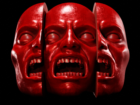 Path of exile - Vaal Orb 3D Print Model