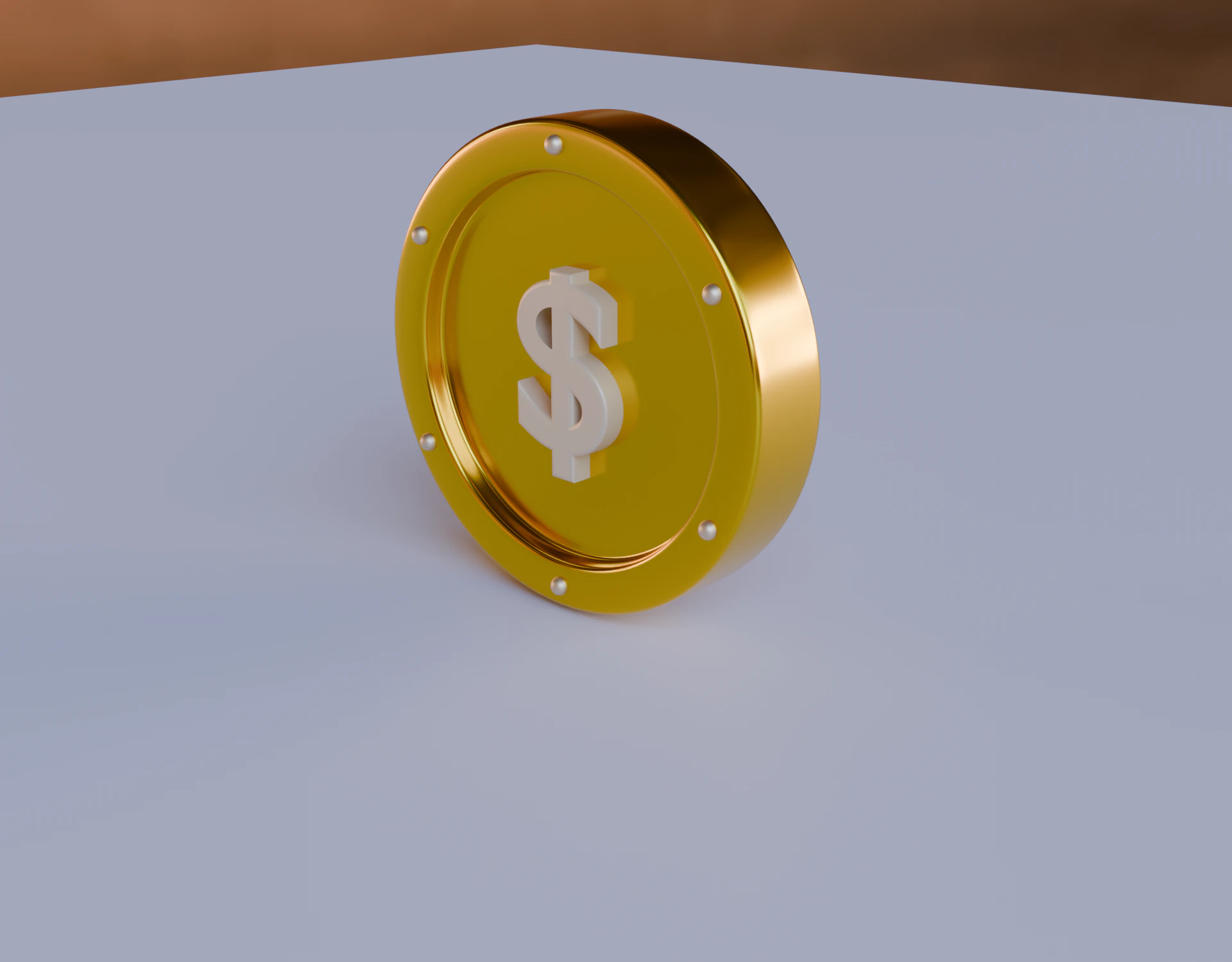 Bitcoin 3D Model .c4d .max .obj .3ds .fbx .stl .blend 