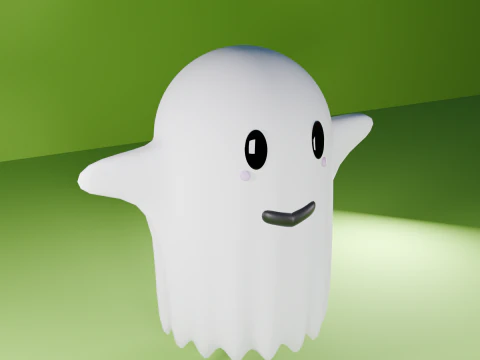 भूत 3D मॉडल