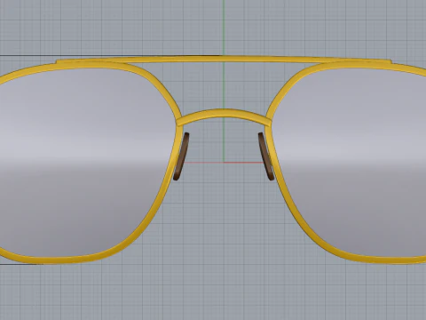 Glasses 3D Print Model