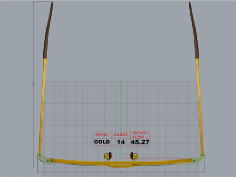 Glasses 3D Print Model