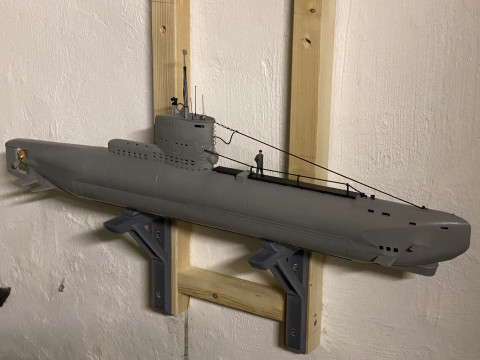 Uboat XXIII submarine 3D Print Model
